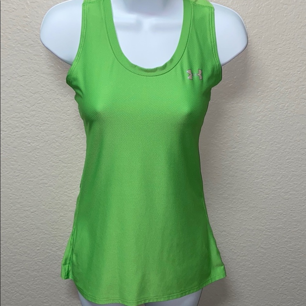 UA Fitted Sleeveless Racerback Tank